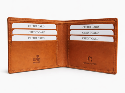 Cognac Tan Wallet