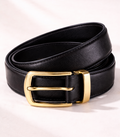 RYLUX Classic leather belt - Black